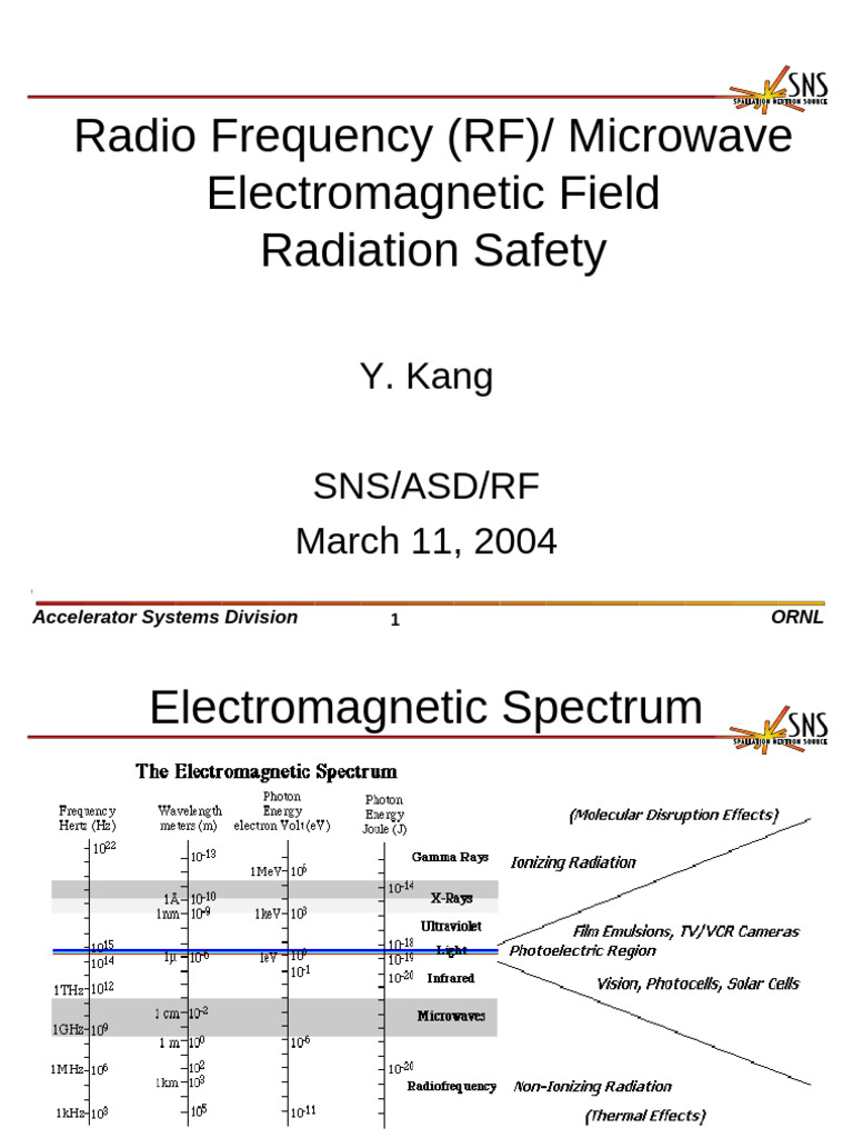RF Safety Training - B | PDF | Electromagnetic Radiation | Microwave