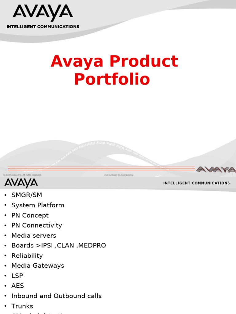 Avaya Users and System Management Guide | PDF | Session Initiation ...