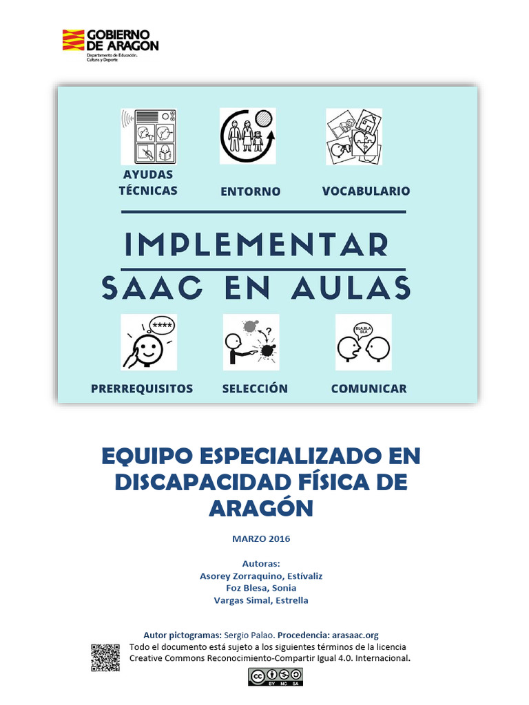 Implementación de SAAC en Aulas de Aragón | PDF | Comunicación | Imagen