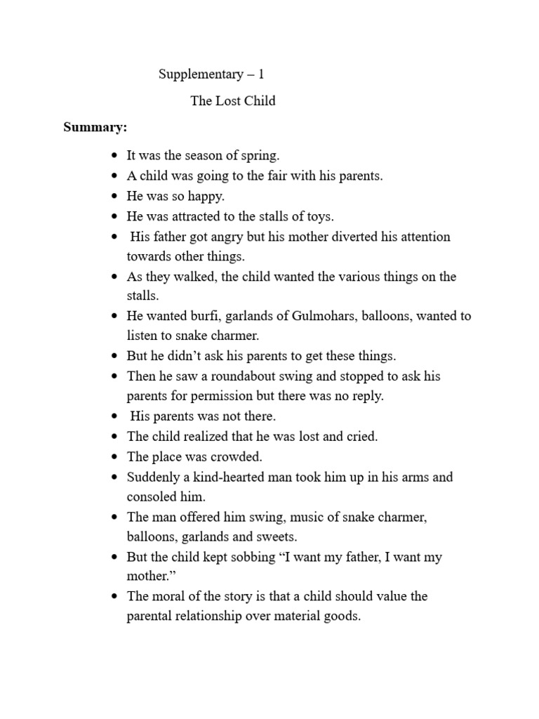 Summary of 