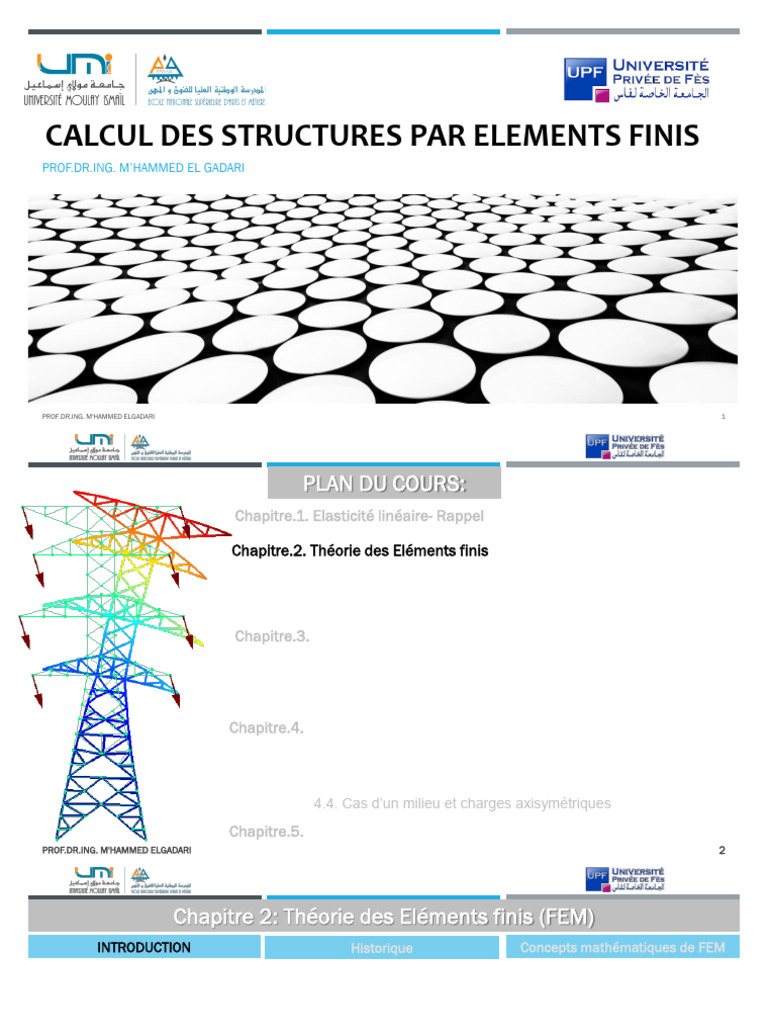 Théorie des Éléments Finis en Structures | PDF | Méthode des éléments ...