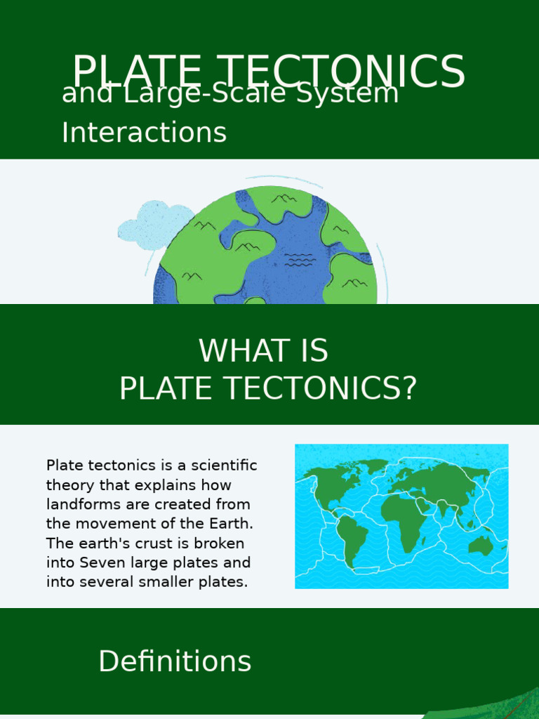 Plate Tectonics And Earth Science Pdf Plate Tectonics Volcano