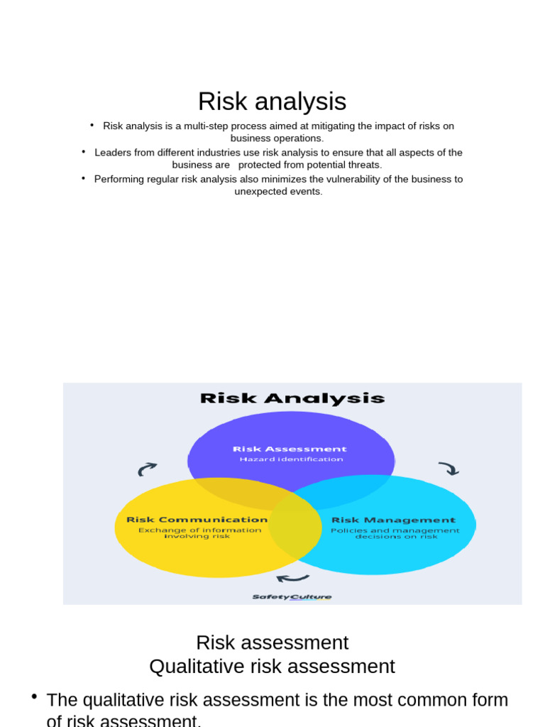 Comprehensive Risk Analysis Guide | PDF | Risk | Risk Assessment