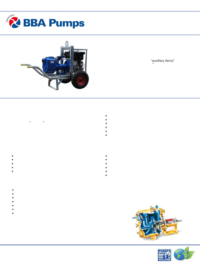 b85 Diesel Driven 5019850103 en 9 | PDF | Pump | Diesel Engine