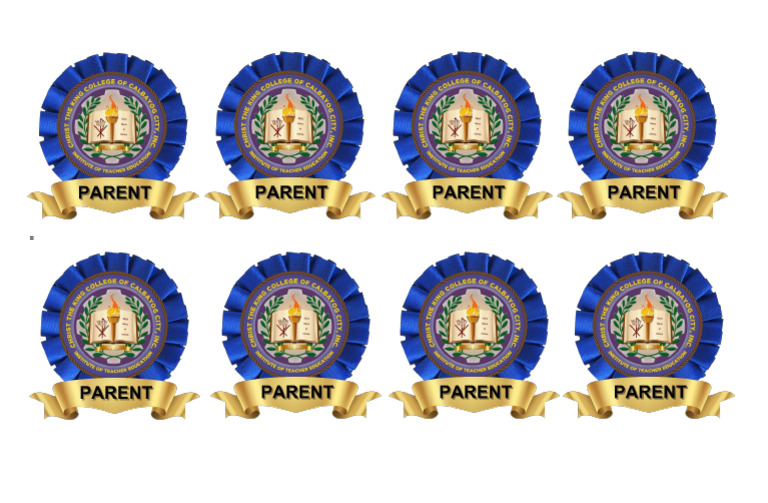 Parents' Ribbon | PDF