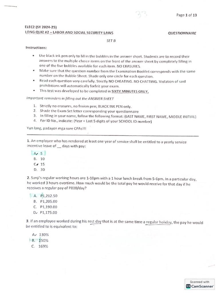 lq2 Laborsss | PDF