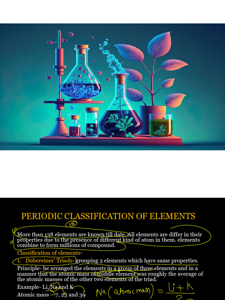 Periodic Classification of Elements Overview | PDF | Periodic Table ...