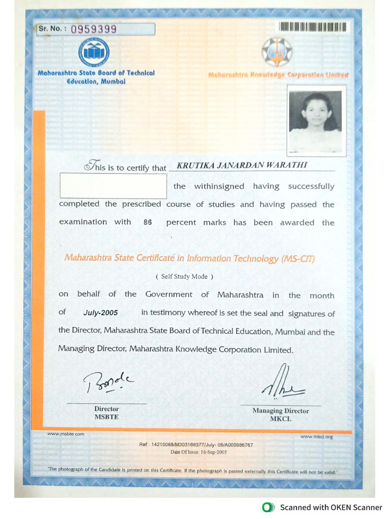 MSCIT | PDF