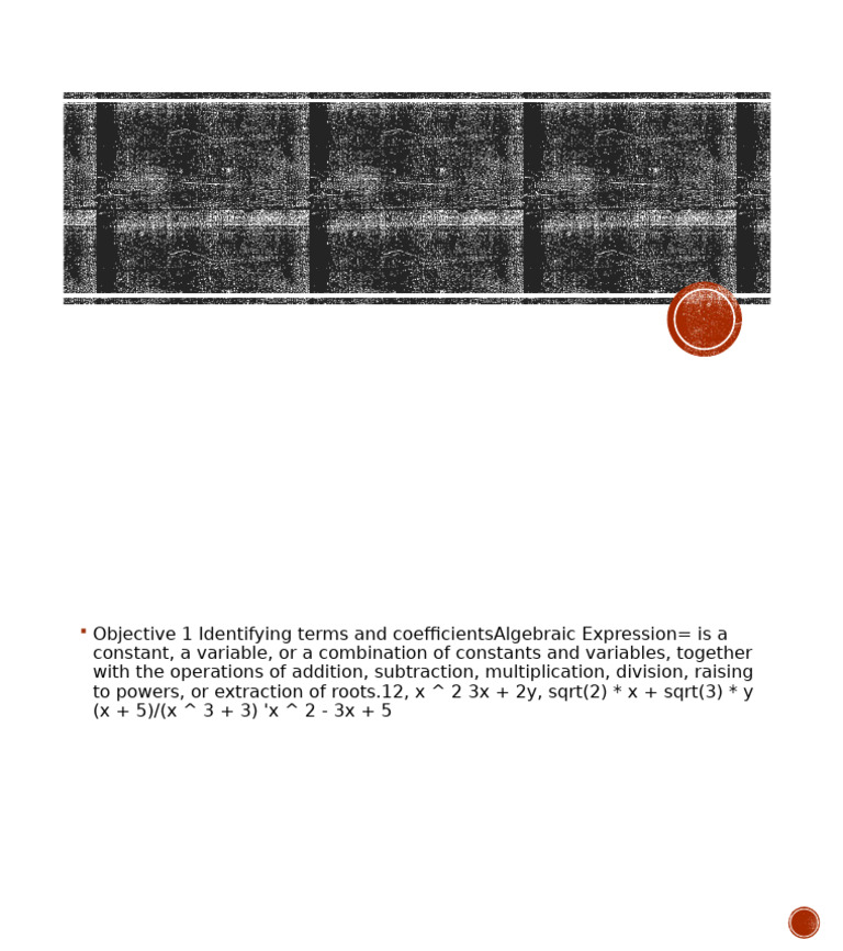 Understanding Algebraic Expressions | PDF