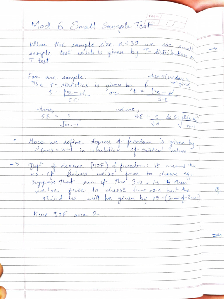 Maths Module6 Notes Pdf