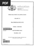 NW Maths Grade 12 September 2024 P2 and Memo | PDF