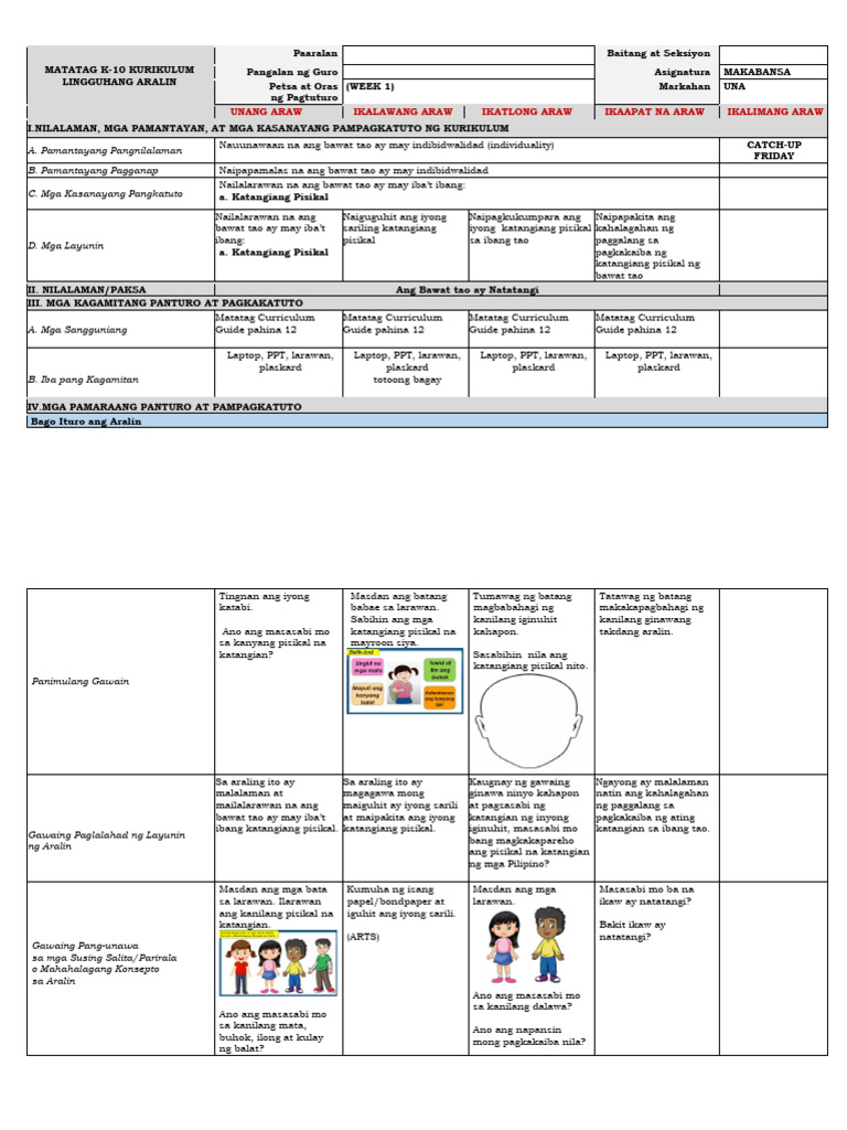 Grade 1 Makabansa W1 Pdf
