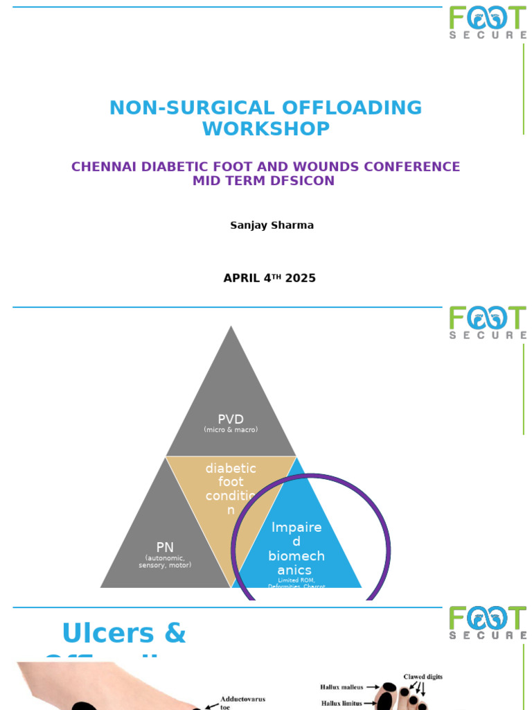 Offloading Workshop_MidTermDFSI | PDF | Foot | Toe