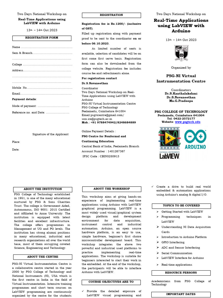 LabVIEW With Arduino - Oct2023 | PDF | Computing | Computer Engineering