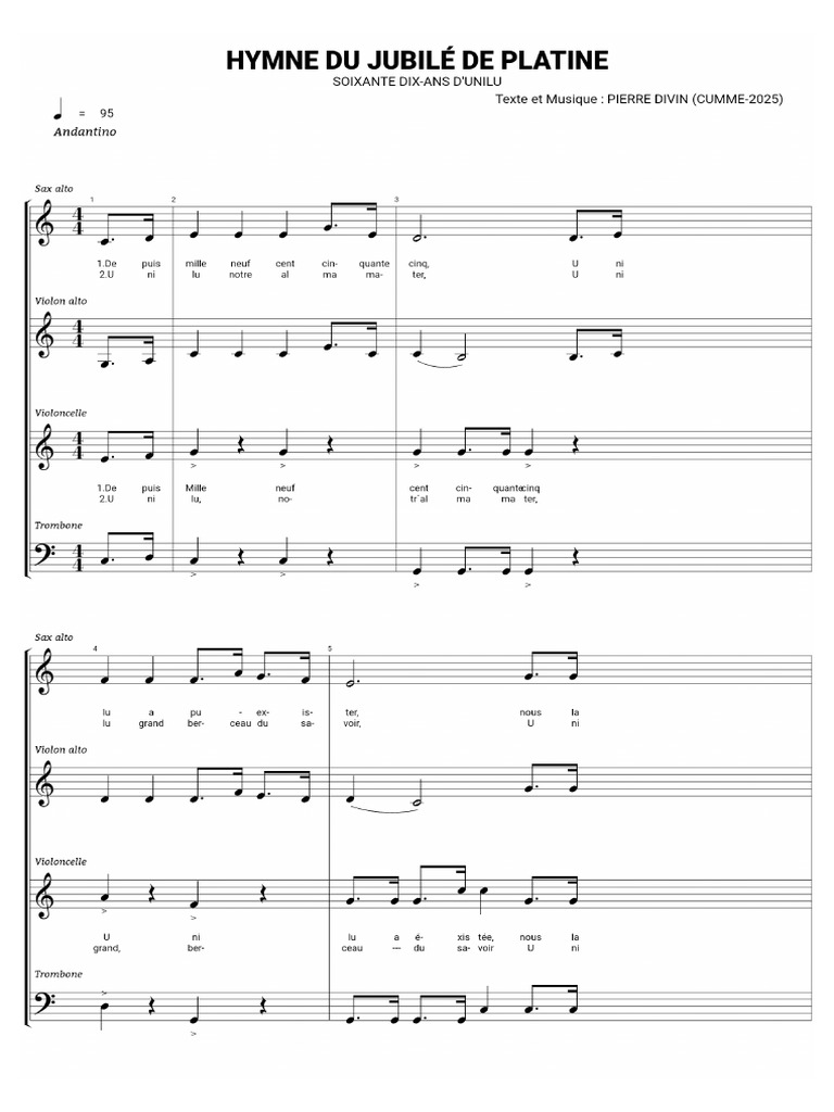 Hymne Du Jubil 20250623 093858 | PDF
