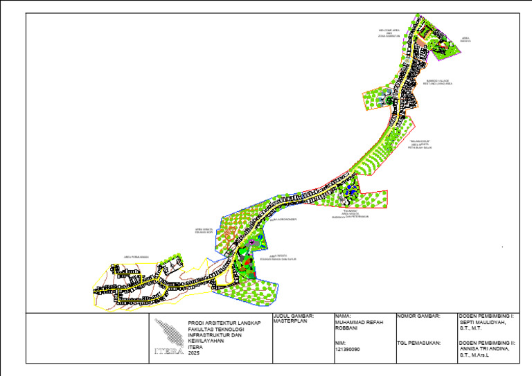 Masterplan Bamboo Village ITERA 2025 | PDF