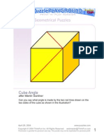 Cube Angle Print Play