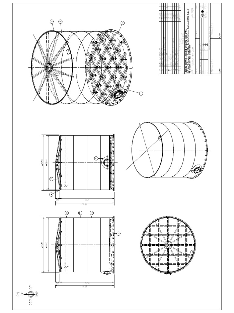 Tank As Built Rev.00 2 | PDF