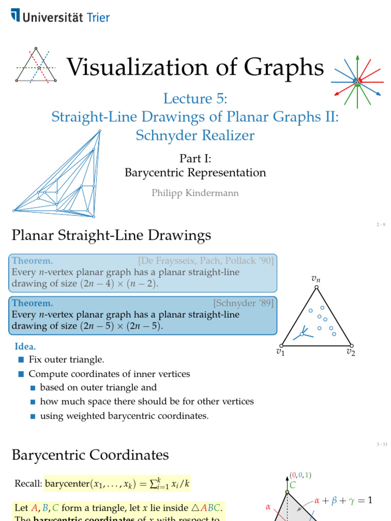 Planar Straight-Line Graphs Overview | PDF | Combinatorics ...