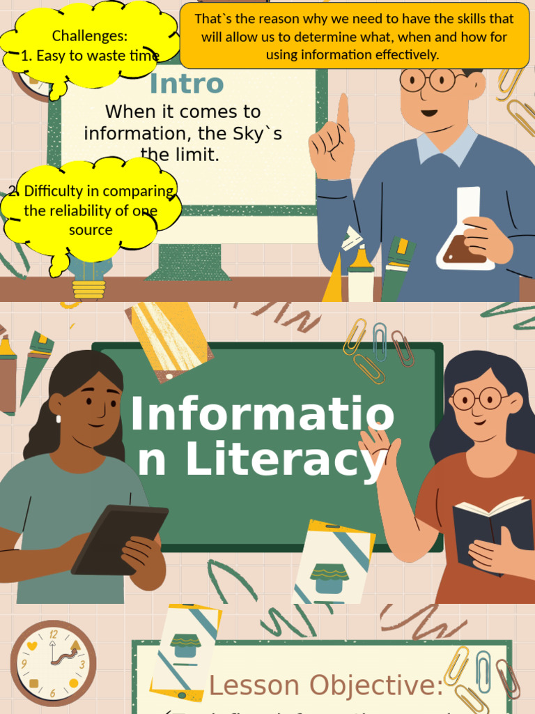 Understanding Information Literacy Skills | PDF