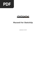 Download Maxwell for SketchUp 260 Manual by urvashi SN88249311 doc pdf