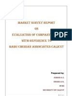 Market Survey Report