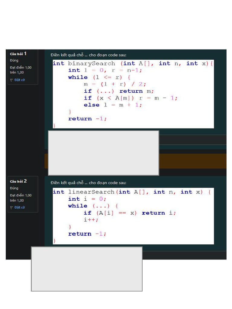 Linear + Binary Search | PDF