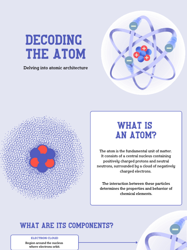 Understanding Atomic Structure Basics | PDF