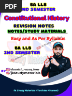 BA 1st Year History Notes Overview | PDF