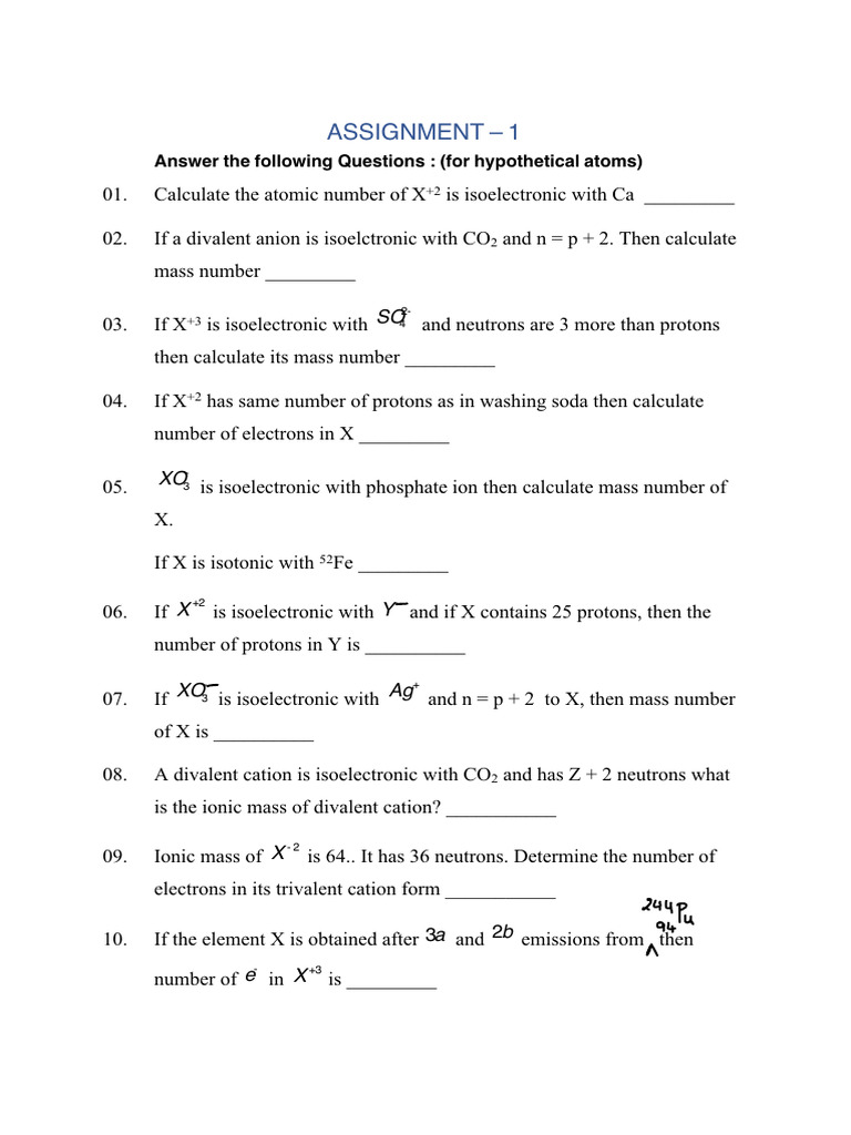 Assignment - 1 Incoming Juniors | PDF
