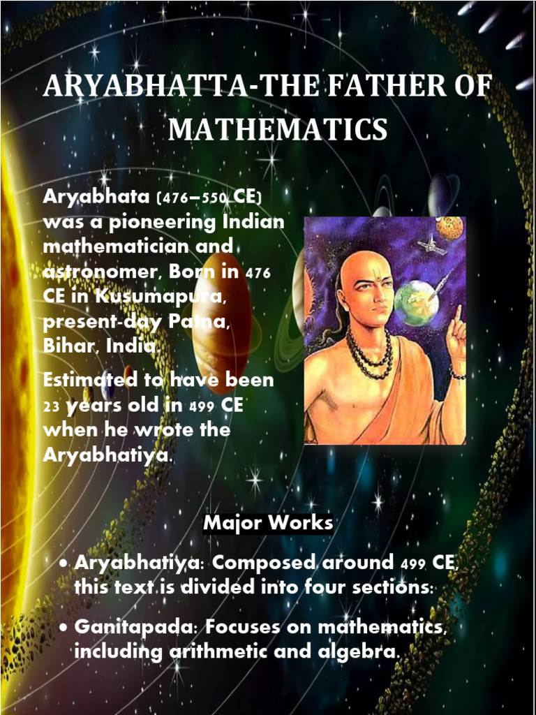 Aryabhata: Pioneer of Mathematics | PDF