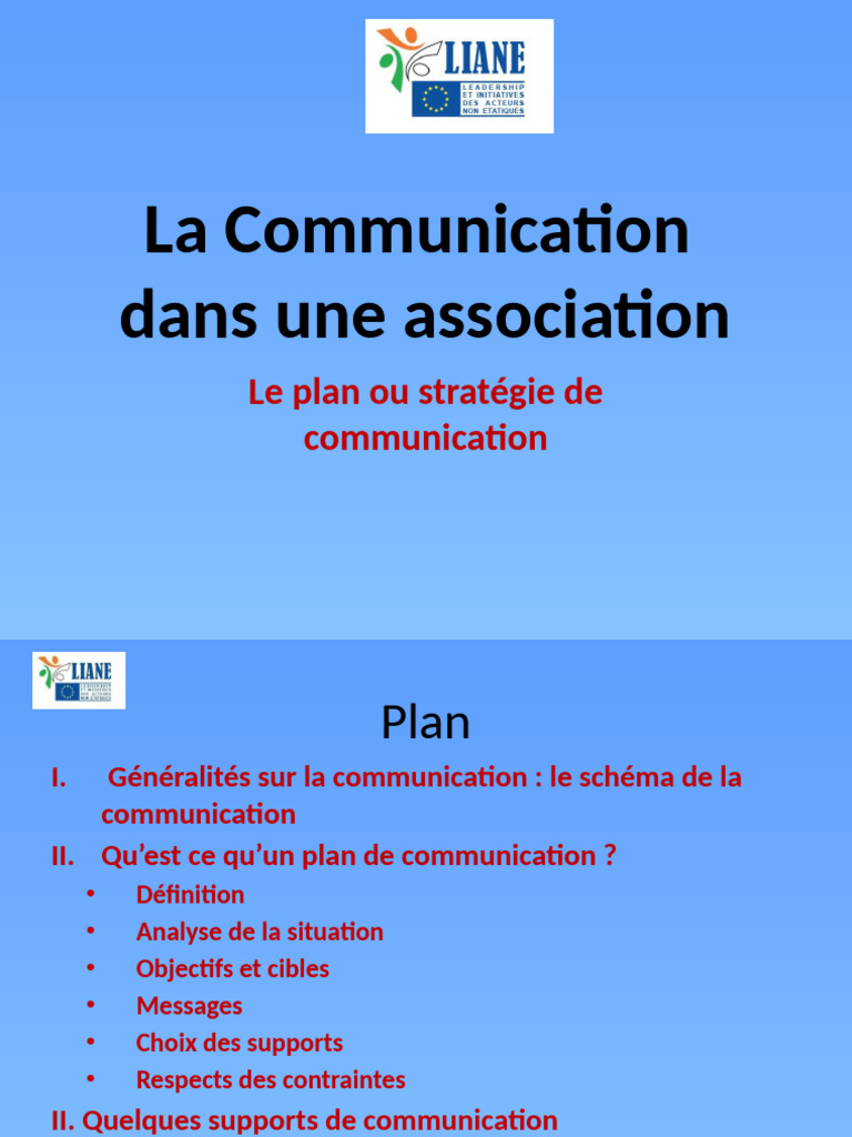 Stratégie de communication pour associations | PDF | Blog | la ...