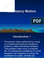 Oscillatory Motion