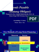 Bonds Payable (Hutang Obligasi) : Prepared by Dra. Gunasti Hudiwinarsih, M.Si., Ak Dosen Tetap STIE Perbanas Surabaya