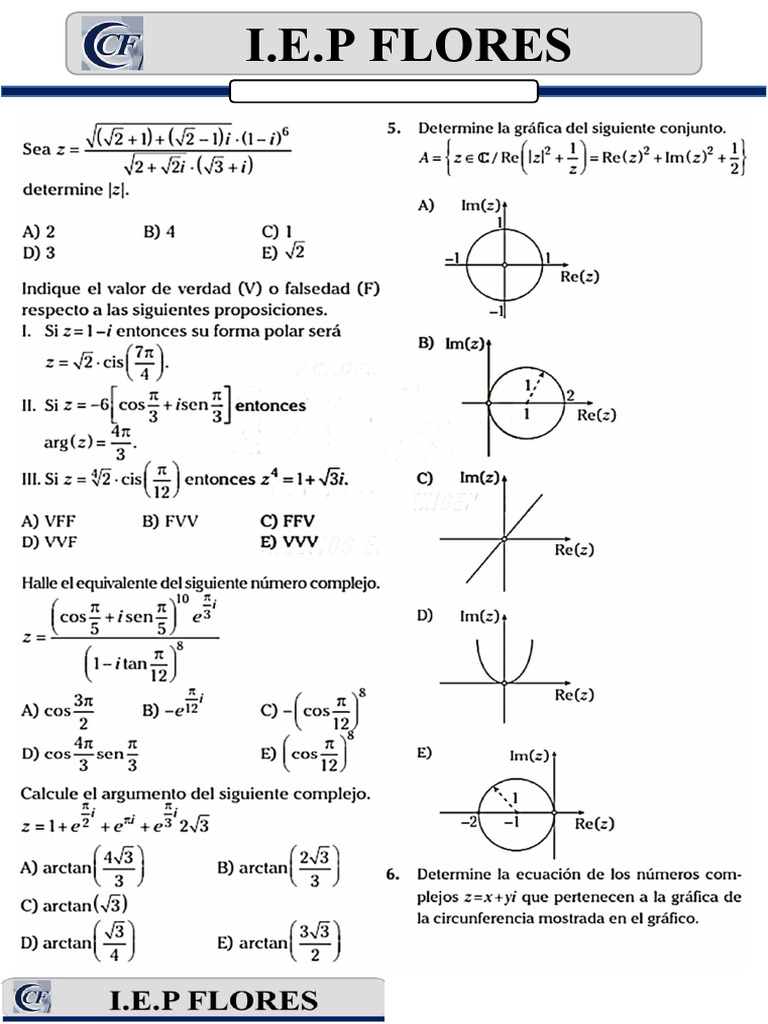 Algebra 01 Uni | PDF