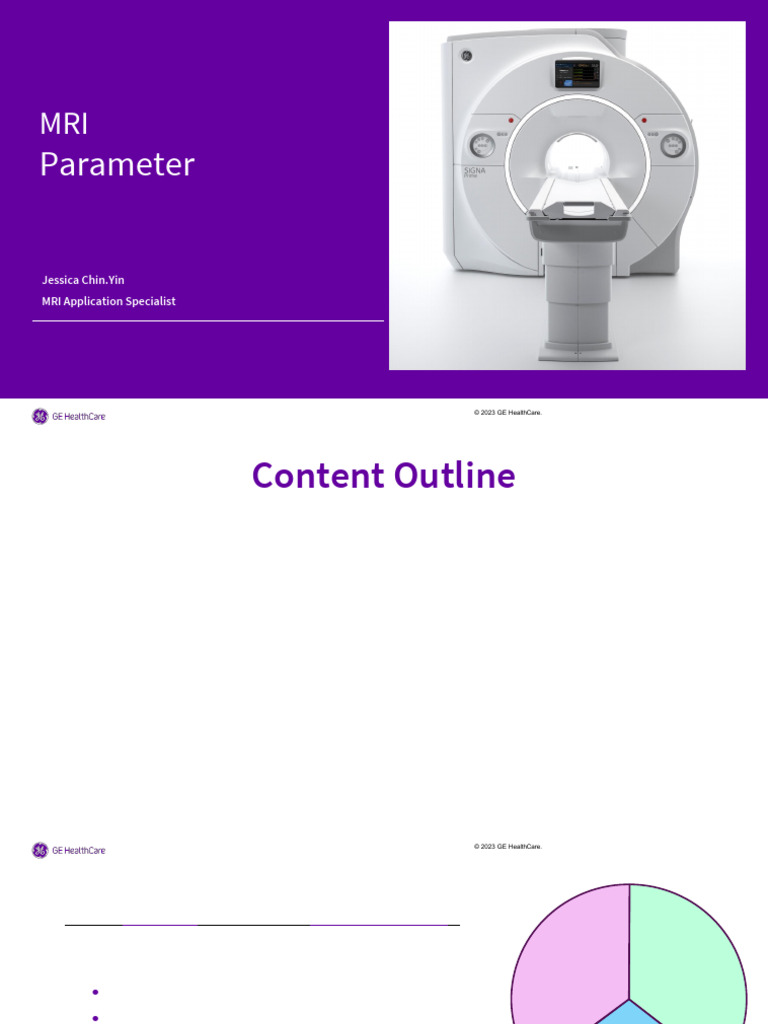 MRI Parameter Optimization Guide | PDF | Signal To Noise Ratio ...