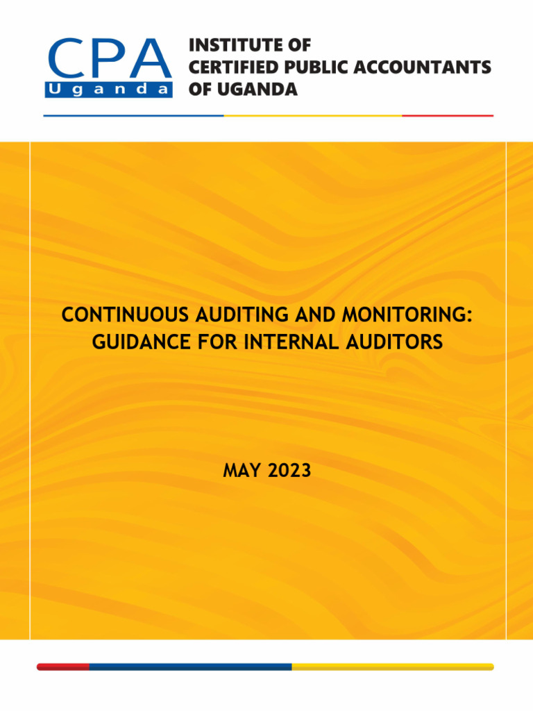 Continuous Auditing for Internal Auditors | PDF | Audit | Internal Audit