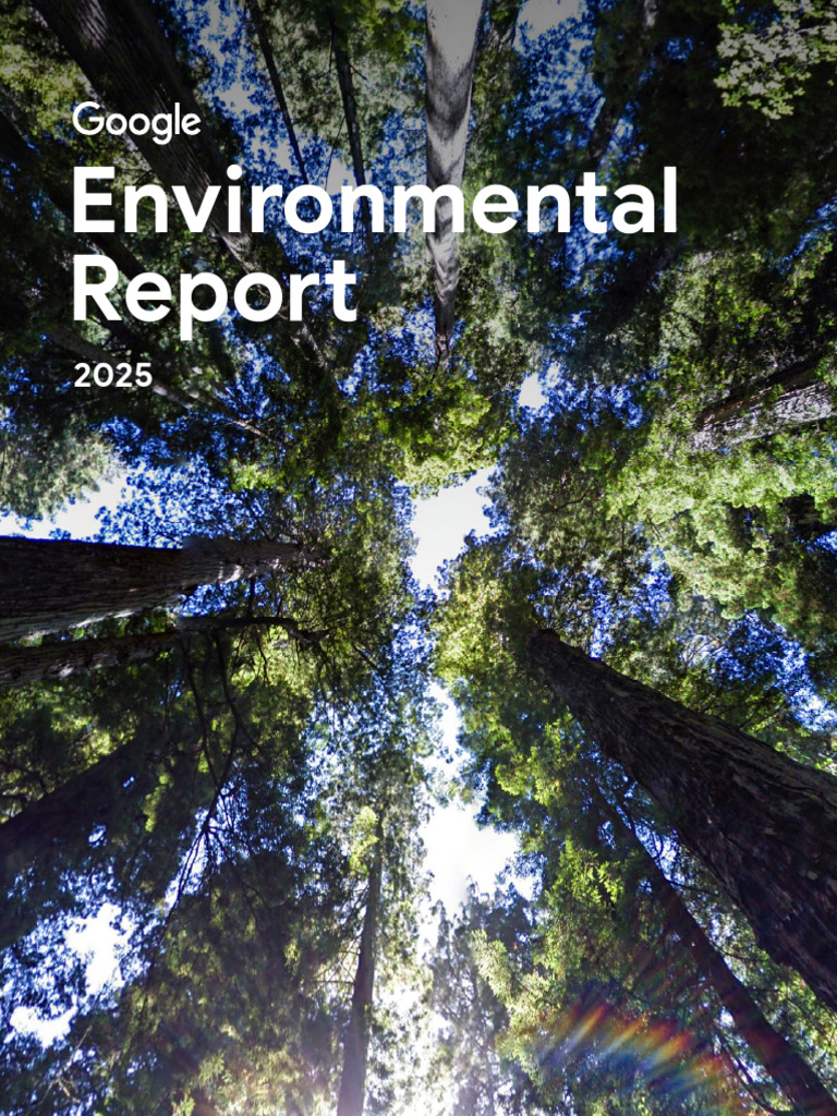 Google 2025 Environmental Report Insights | PDF | Sustainable Energy ...