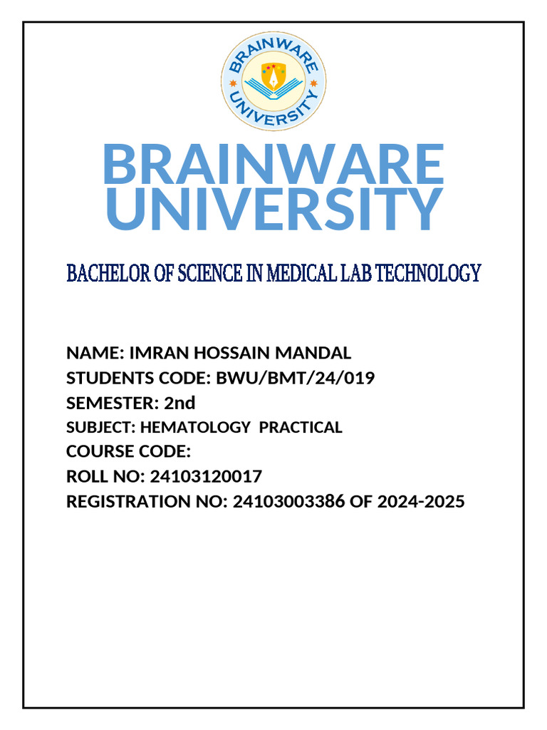 Front Page and Index Page | PDF