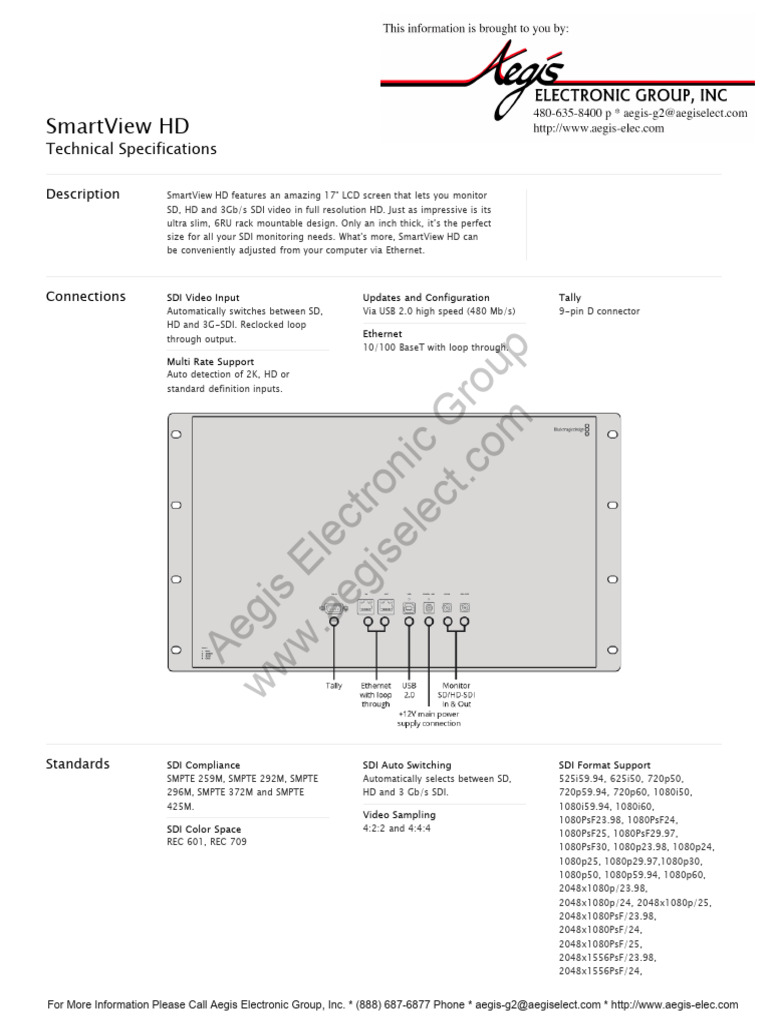SmartView HD: Specs & Buying Guide | PDF | High Definition Television ...
