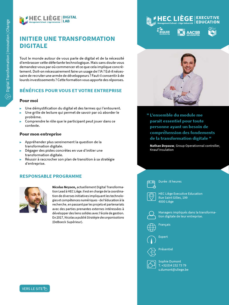 5 Clés pour Initier la Transformation Digitale | PDF
