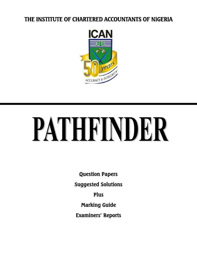 November 2015 ICAN Foundation Exam Papers | PDF | Depreciation