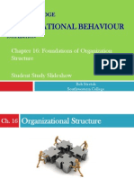 OB - Chapter 16 Organizational Structure