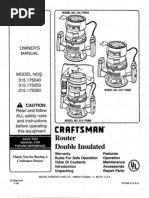 Download Craftsman Router 315175040 by Dan Carson SN88266410 doc pdf
