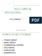 Working Capital Financing