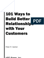 101 Ways To Build Customer Relationships