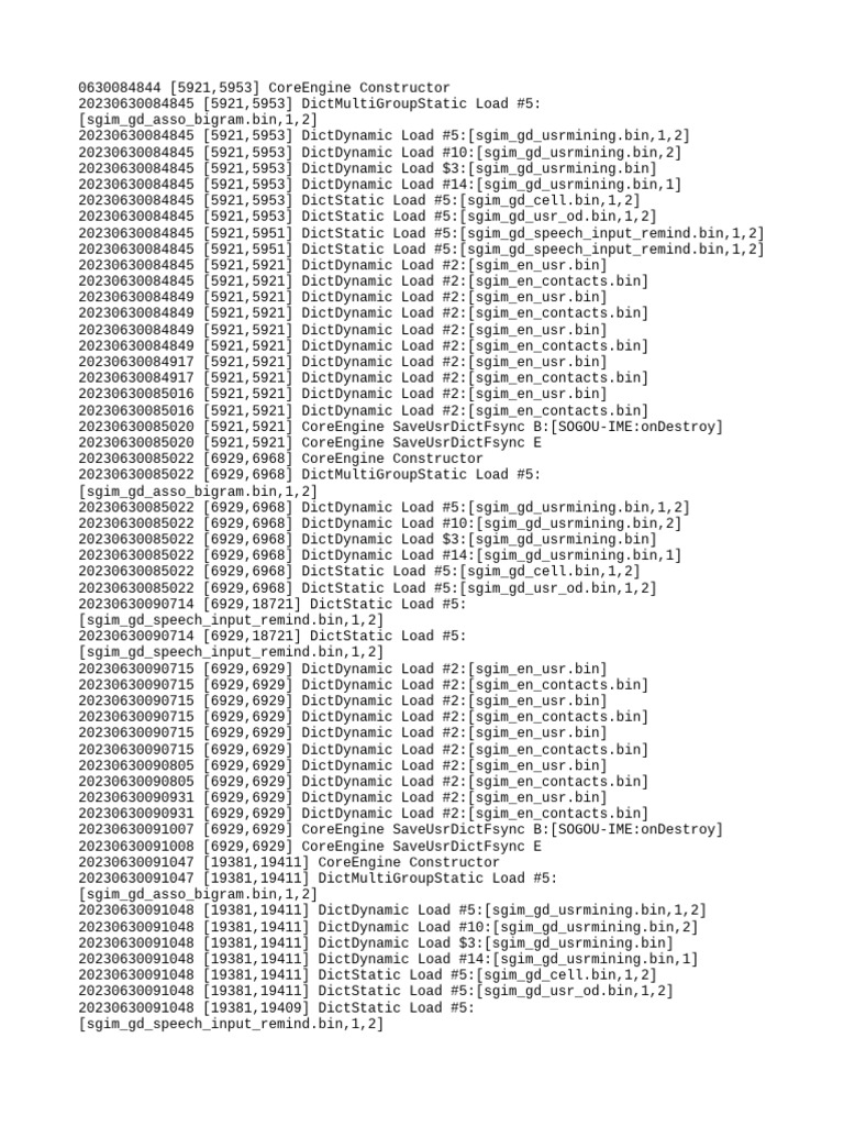 CoreEngine Load and Save Operations | PDF