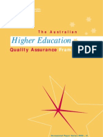 Higher Education: Quality Assurance