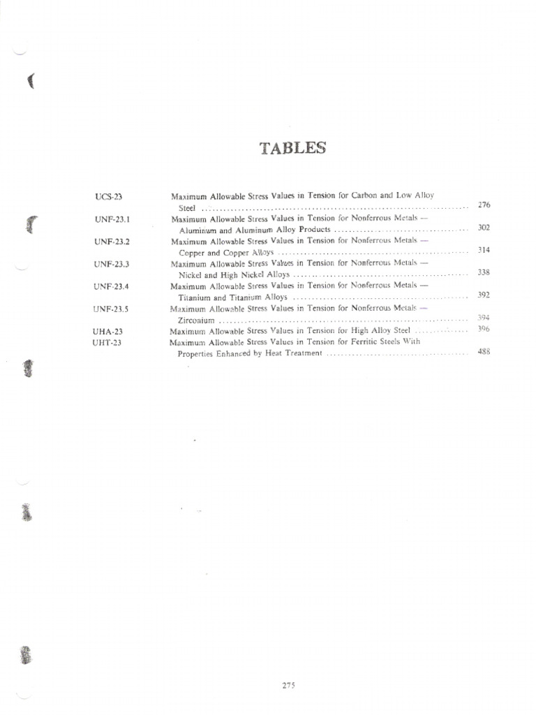 Asme S8D1 1989 Ucs-23 | PDF