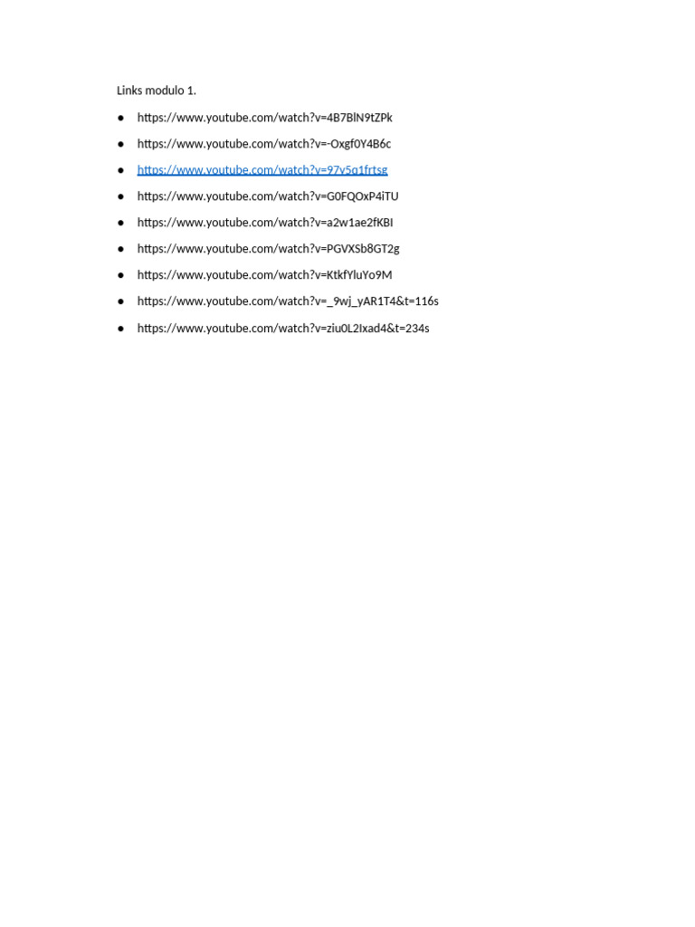 Links Modulo 1 | PDF